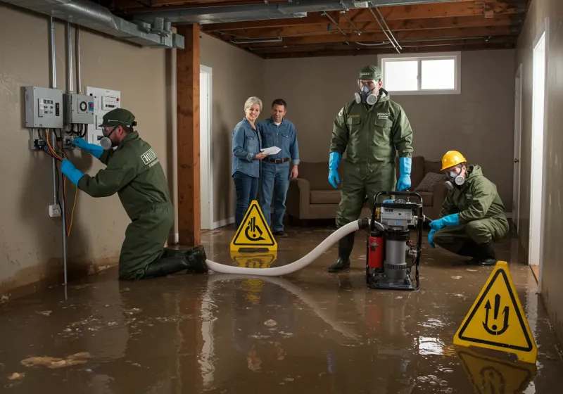 Emergency Response and Safety Protocol process in Aguilita, PR